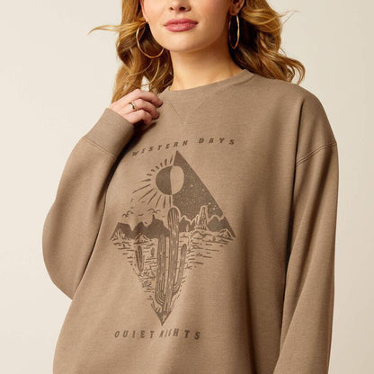 Ariat Women's Western Days Oversized Sweatshirt 10052415