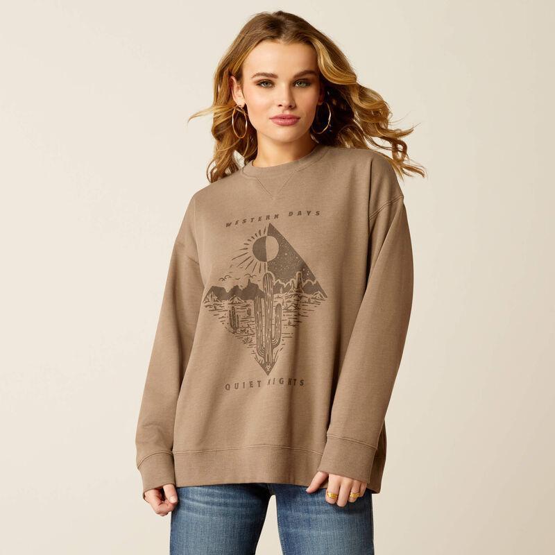 Ariat Women's Western Days Oversized Sweatshirt 10052415