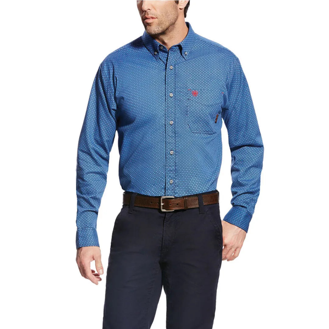 Ariat Work Men's Shirt FR Fire Resistant Burleigh 10022336