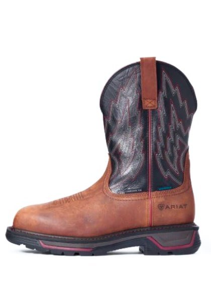 Ariat Work Men's Work Boots Big Rig Waterproof Composite Toe 2E/4E