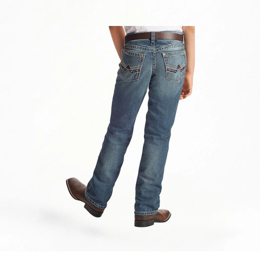 Ariat Boy's B5 Slim Charger Stackable Straight Leg Jeans