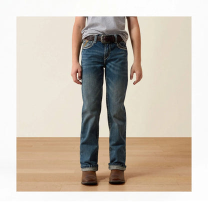Ariat Boys B4 Coltrane Boot Cut Jeans Relaxed