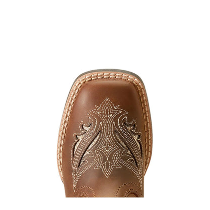 Ariat Children Girl's Round Up Bliss Sassy Brown Western Boot