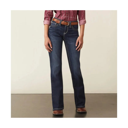 Ariat Girl’s Jeans Brianna Stretch Denim Slim Fit Boot Cut