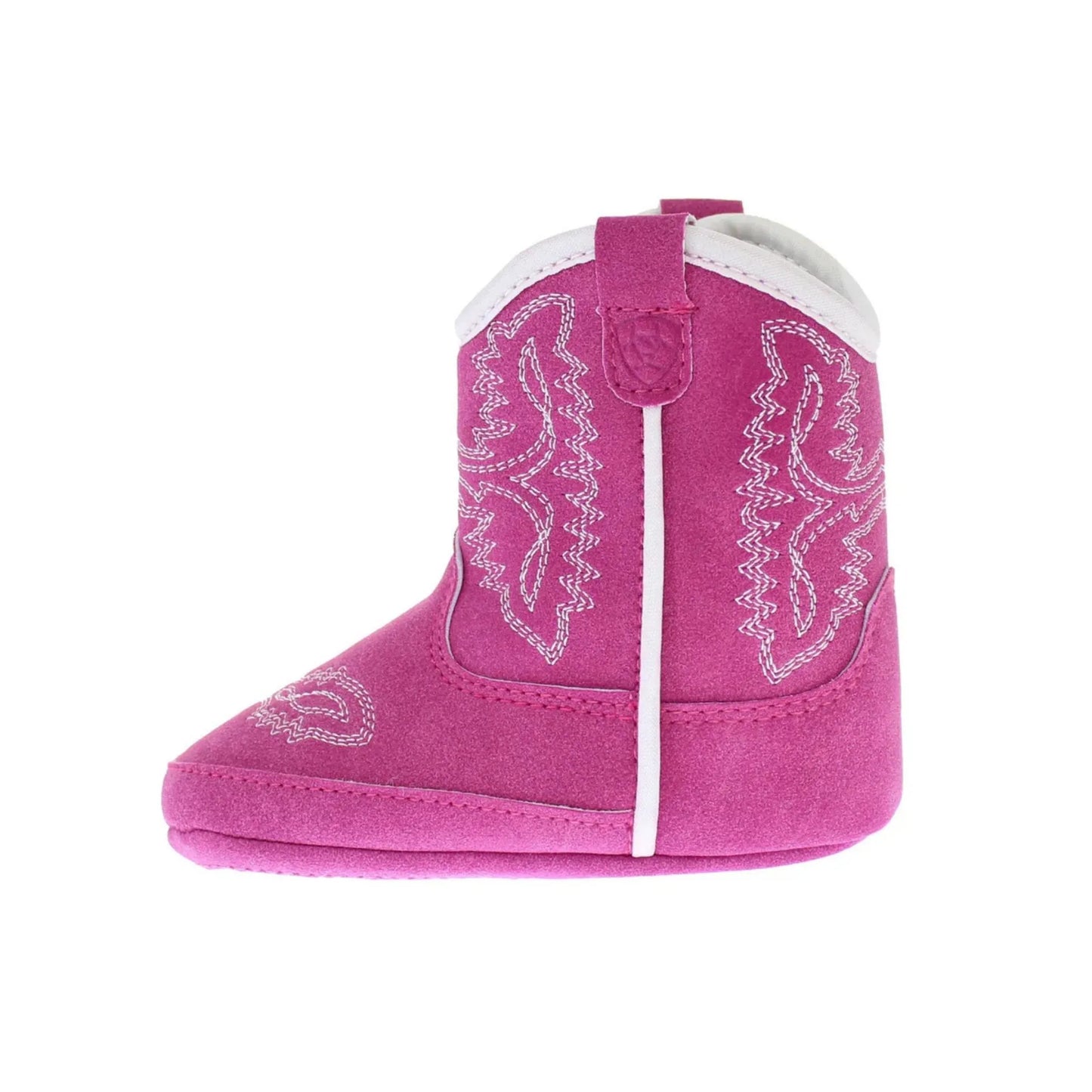 Ariat Infant Casanova Style Lil' Stompers Boots In Hot Pink