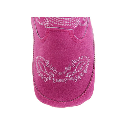Ariat Infant Casanova Style Lil' Stompers Boots In Hot Pink