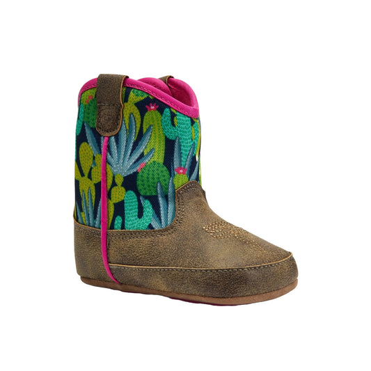 Ariat Infant Lil Stompers Baby Soft Cowboy Boot - Cactus weis-western-wear