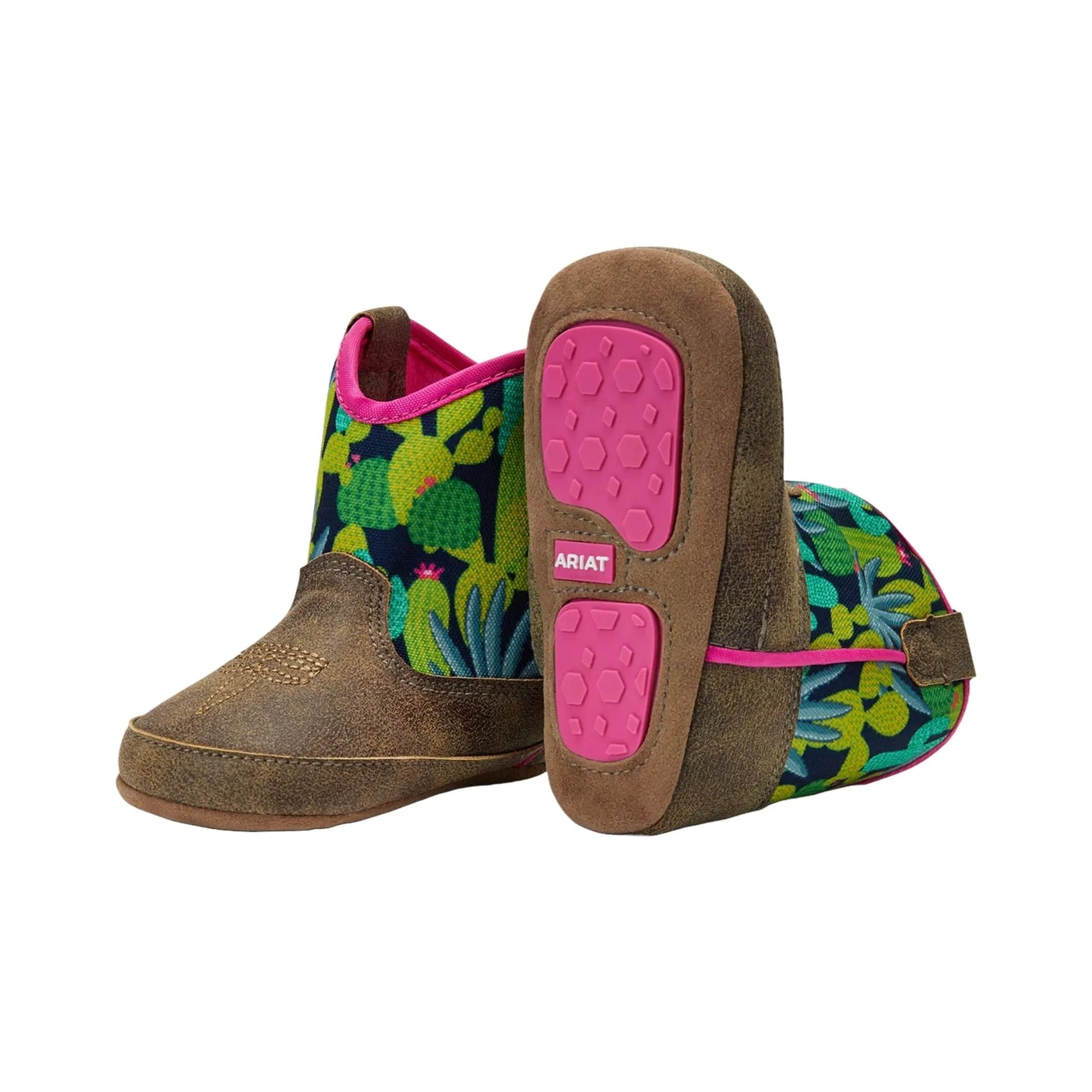Ariat Infant Lil Stompers Baby Soft Cowboy Boot - Cactus weis-western-wear