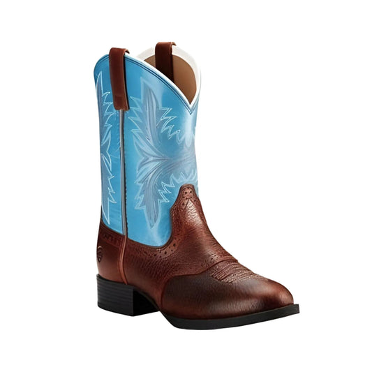 Ariat Kid's Cowboy Boots 8" Heritage Hackamore -Clearance
