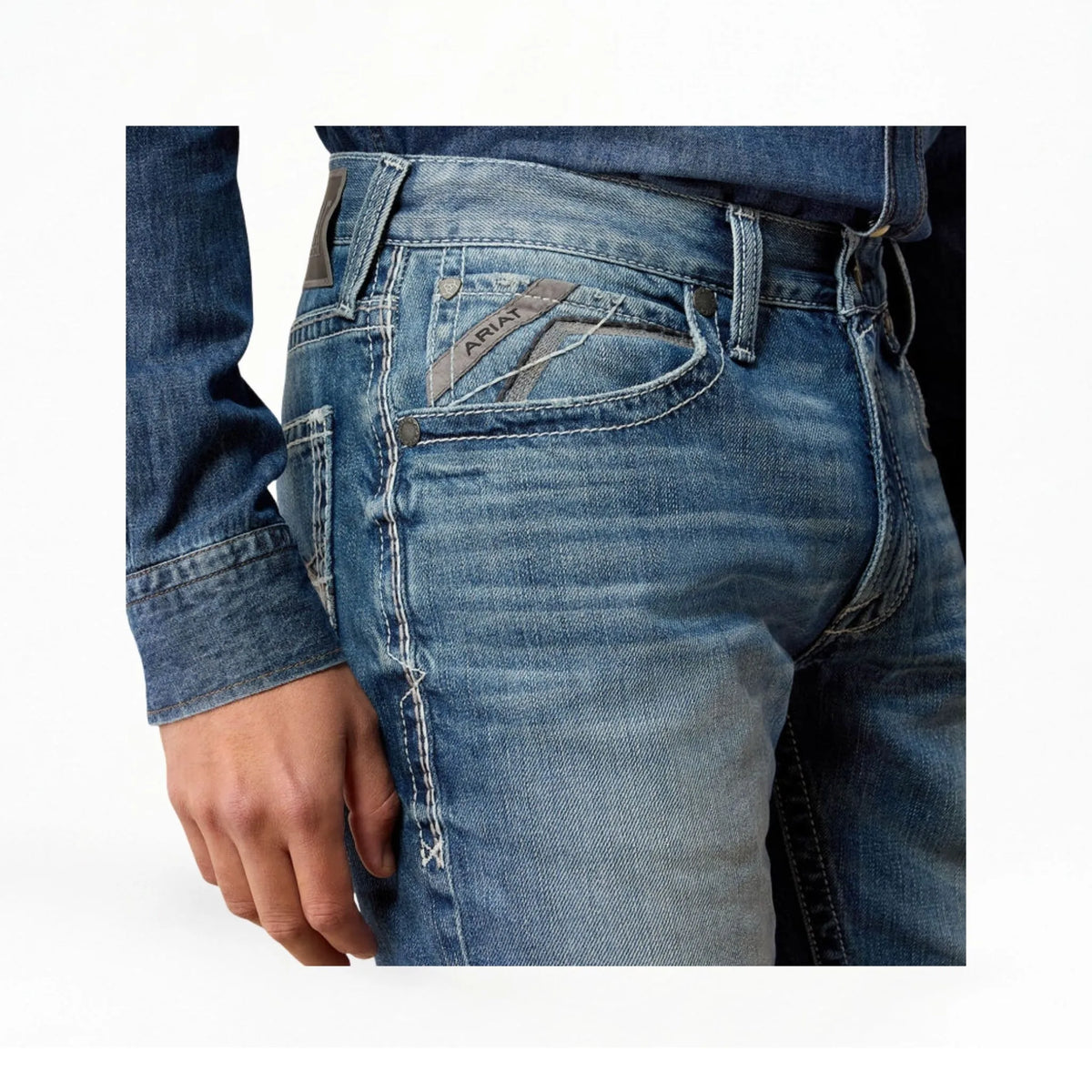 Ariat Men's Jeans M4 Midway Relaxed Straight
