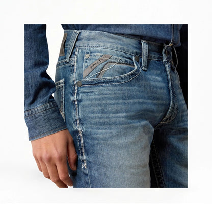 Ariat Men's Jeans M4 Midway Relaxed Straight