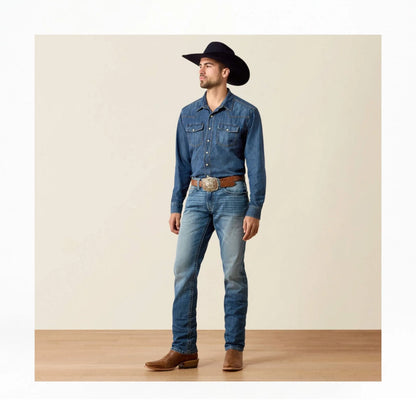 Ariat Men's Jeans M4 Midway Relaxed Straight
