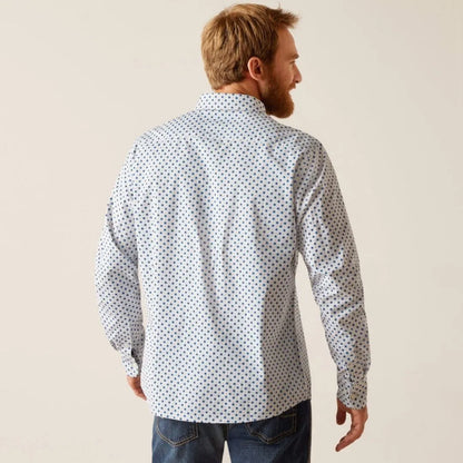 Ariat Men's Mac Stretch Modern Fit Shirt weis-western-wear
