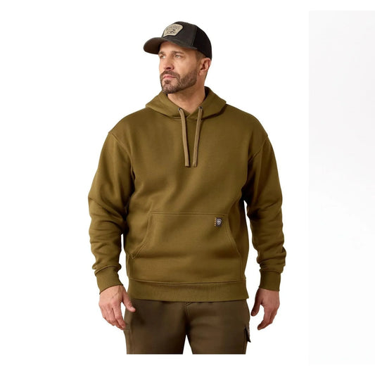 Ariat Men's Rebar Workman Bearded Skull Hoodie