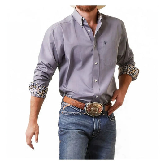 Ariat Men’s Shirt Casual Long Sleeve Wrinkle Free
