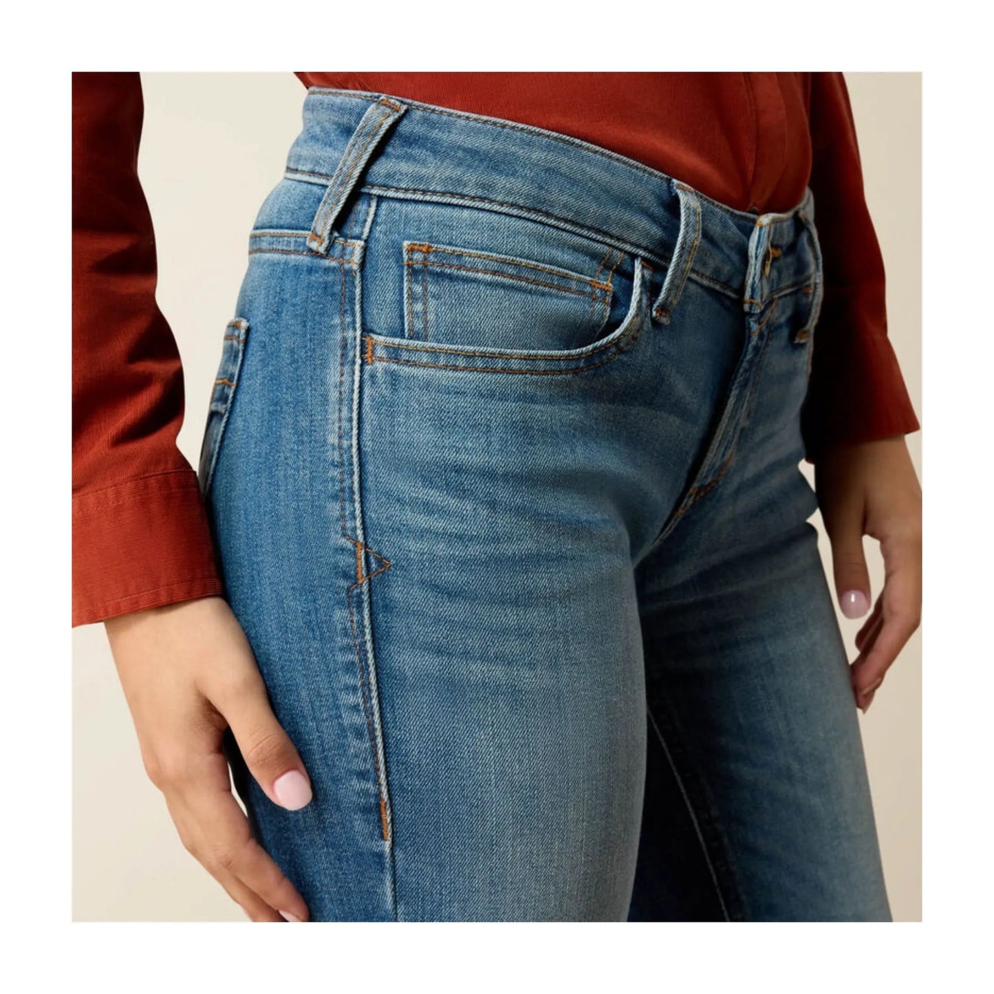 Ariat Women's Mid Rise Fabiana Trouser Jeans