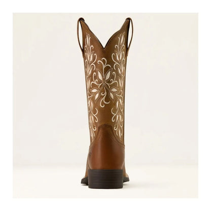 Ariat Women's Round Up Holly Wide Square Toe Boot weis-western-wear