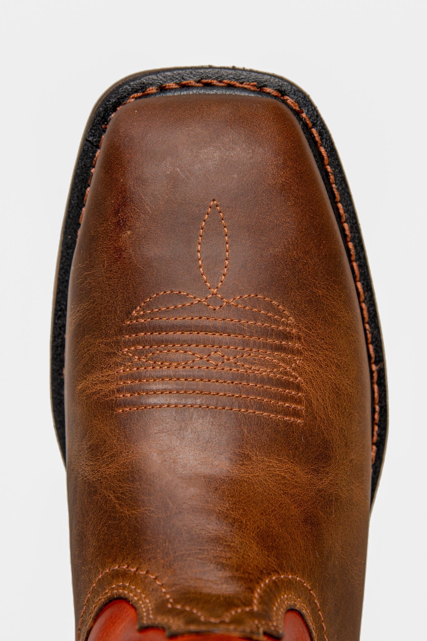 Ariat Workhog CSA composite toe work boot, studio shot showing 11-inch shaft and sole profile.
