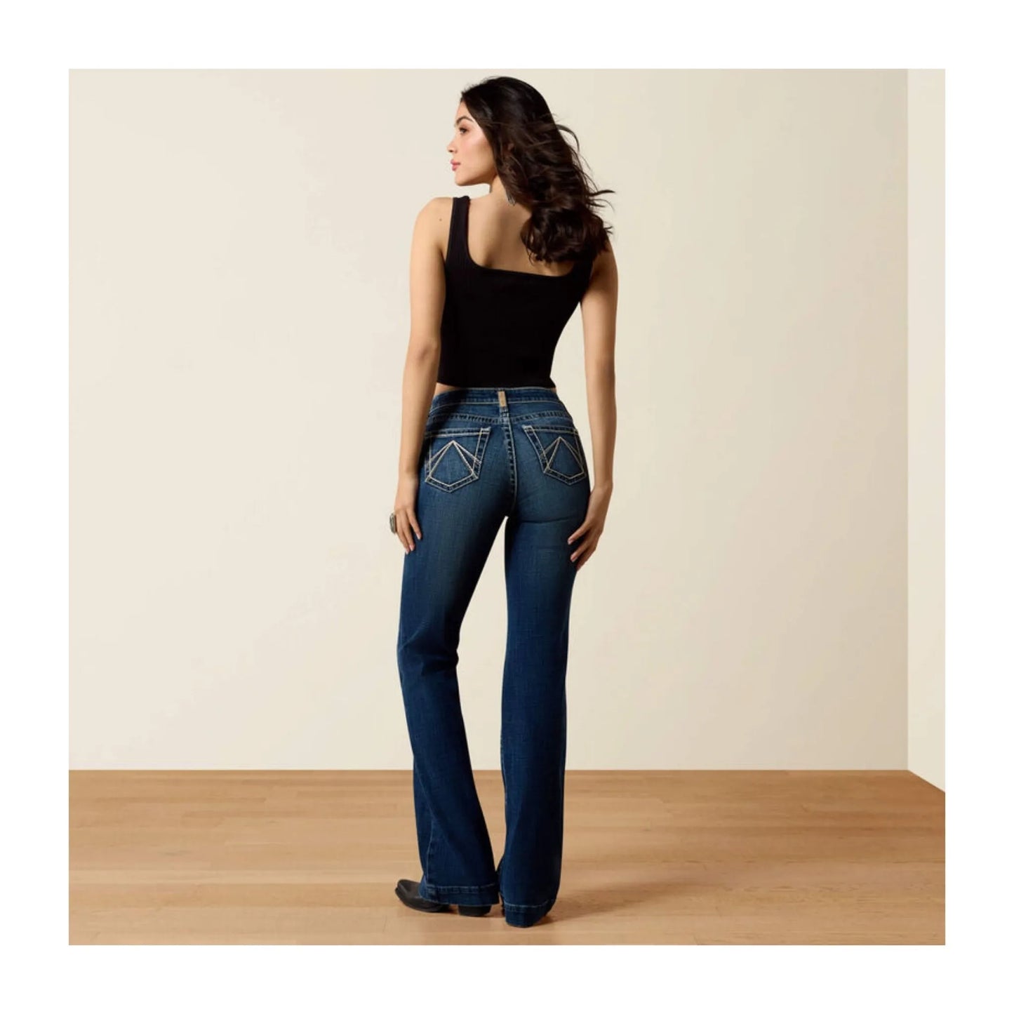 Ariat Women's High Rise Teresa Slim Trouser Jeans