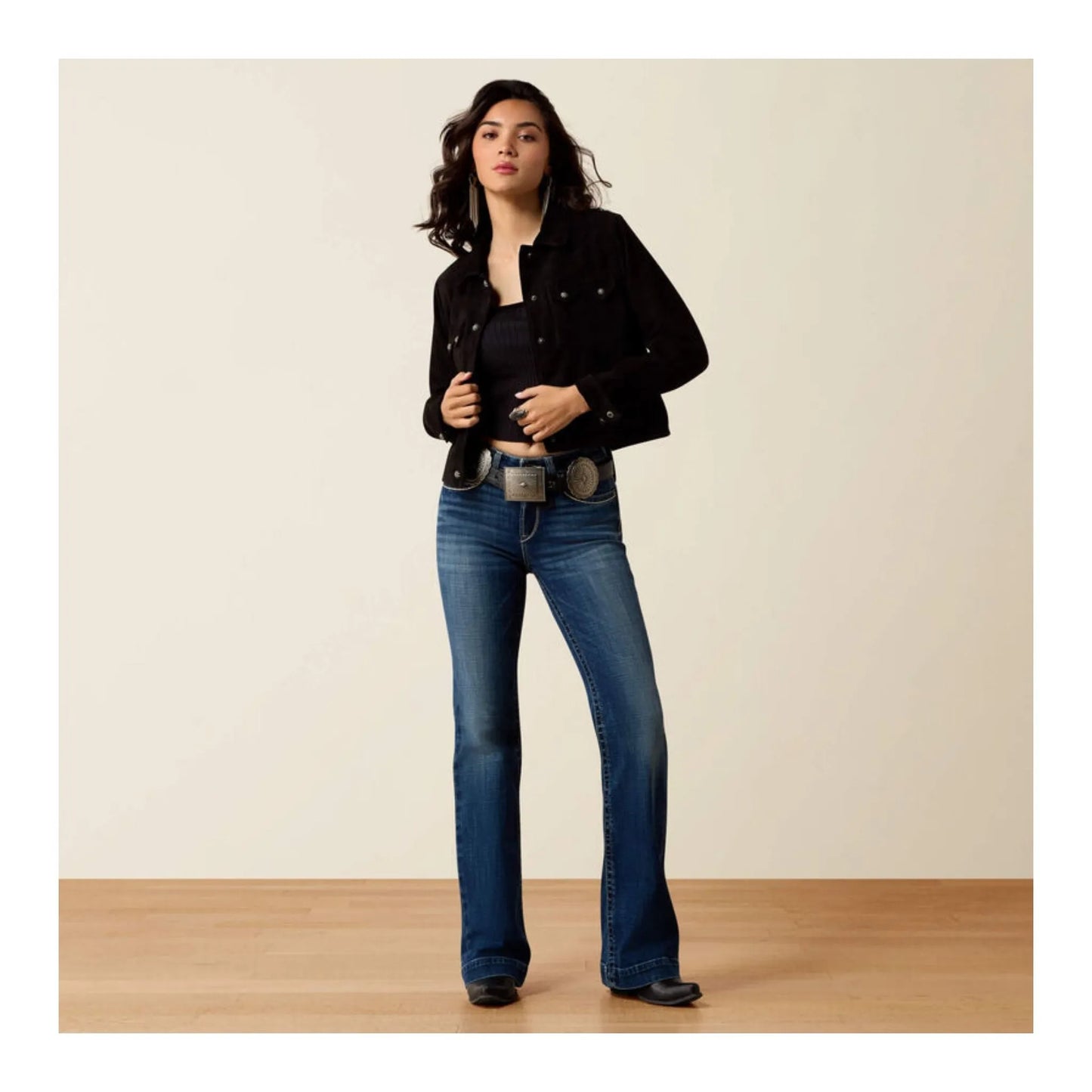 Ariat Women's High Rise Teresa Slim Trouser Jeans
