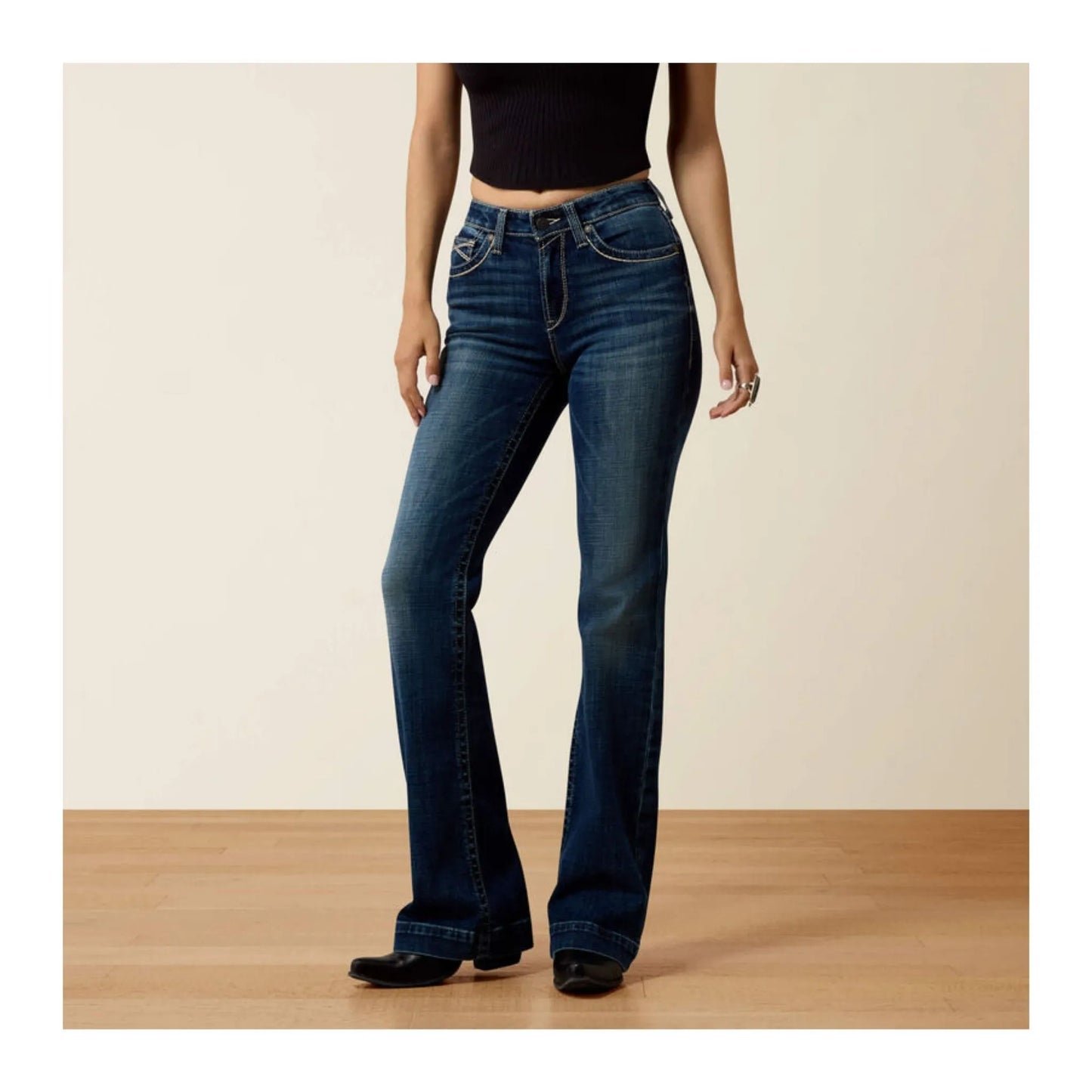 Ariat Women's High Rise Teresa Slim Trouser Jeans
