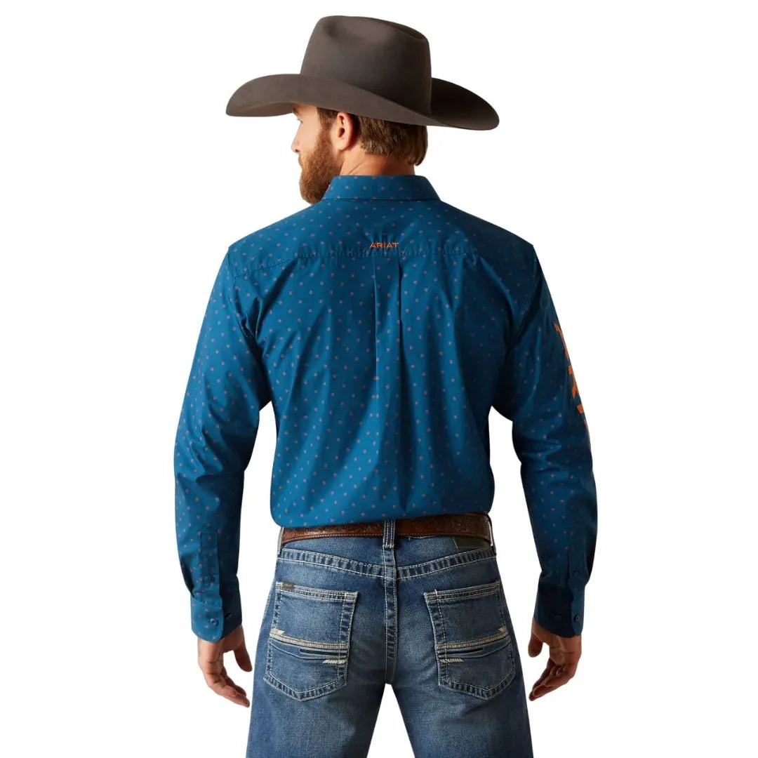 Ariat Men's Team Clarence Fitted Shirt weis-western-wear