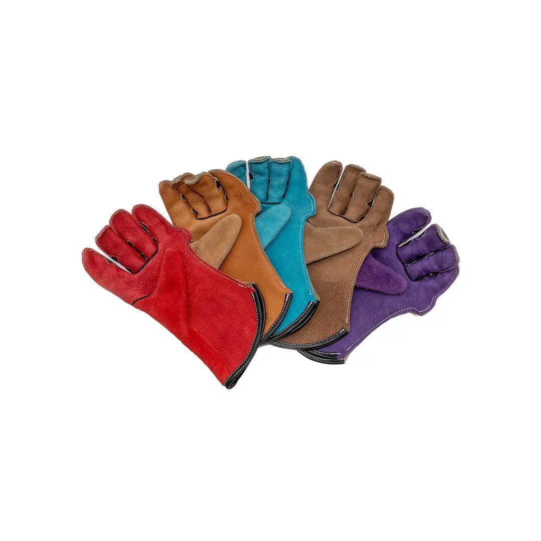 B Bar B Left-Hand Double Wedge Bareback Riding Glove - Unpadded