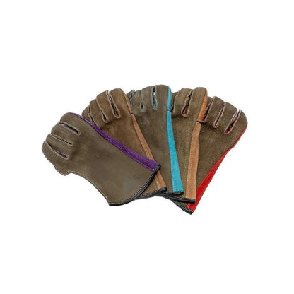 B Bar B Left-Hand Double Wedge Bareback Riding Glove - Unpadded