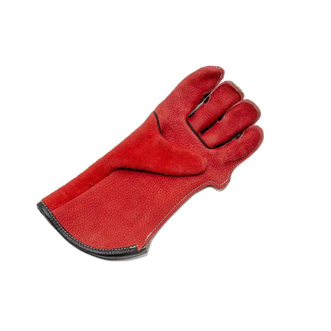 B Bar B Left-Hand Double Wedge Bareback Riding Glove - Unpadded