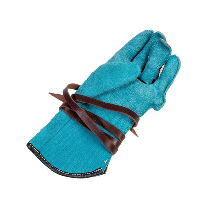 B Bar B Left-Hand Double Wedge Bareback Riding Glove – Palm Piece Installed