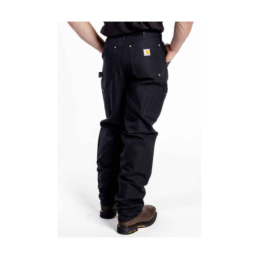 Carhartt Work Men's Pants Duck Double-Front B01 Black – Wei's Carhartt Work Men's Pants Duck Double-Front B01 Black – Wei's