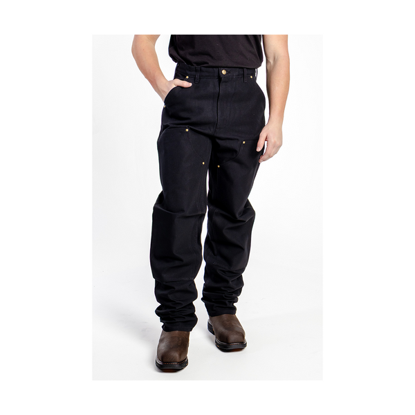 Carhartt Work Men's Pants Duck Double-Front B01 Black – Wei's