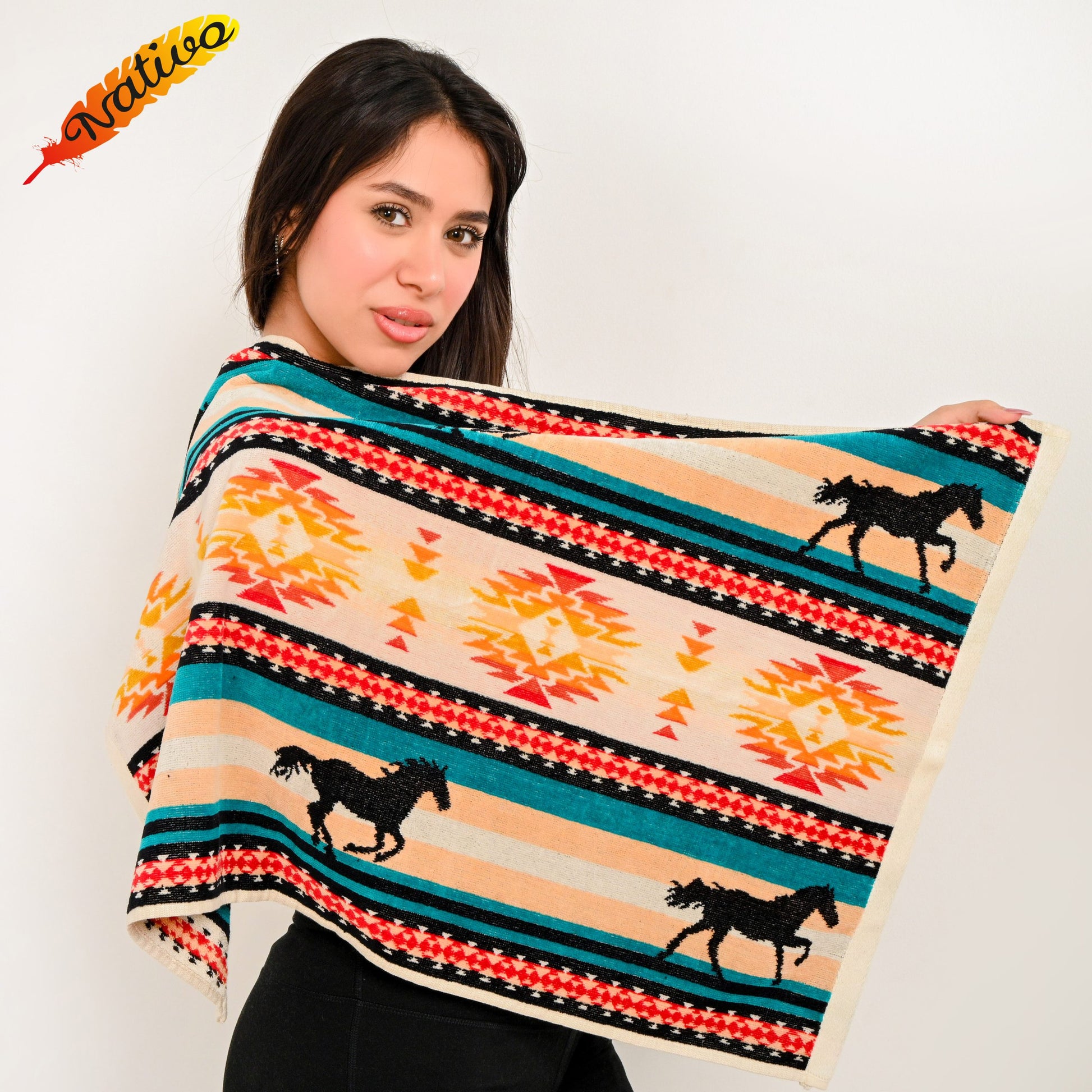 Nativo Cotton 2 piece Towel Set weis-western-wear