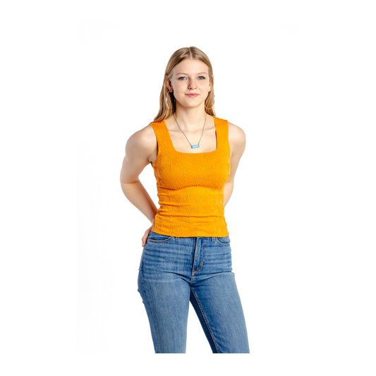 Rock & Roll  Women's Floral Knit Tank