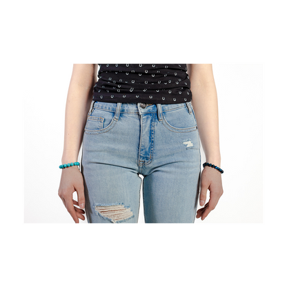 Rock & Roll Women's Distressed High Rise Bootcut Jeans