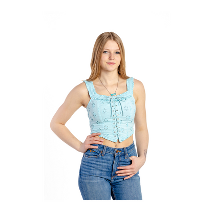 Rock & Roll  Women’s Tank Top Light Turquoise