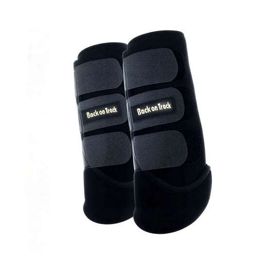 Back On Track Hind Exercice Boots - Black weis-western-wear