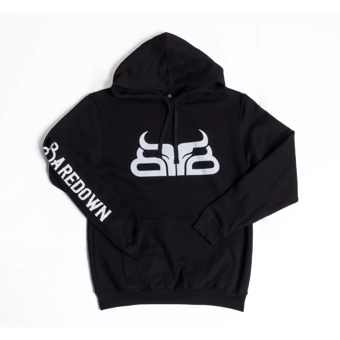 Baredown Brand Unisex Hoodie Cotton/Poly Black