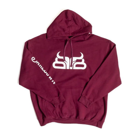 Baredown Brand Unisex Hoodie Maroon