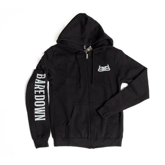 Baredown Brand Unisex Hoodie Zip Up 2 Pockets