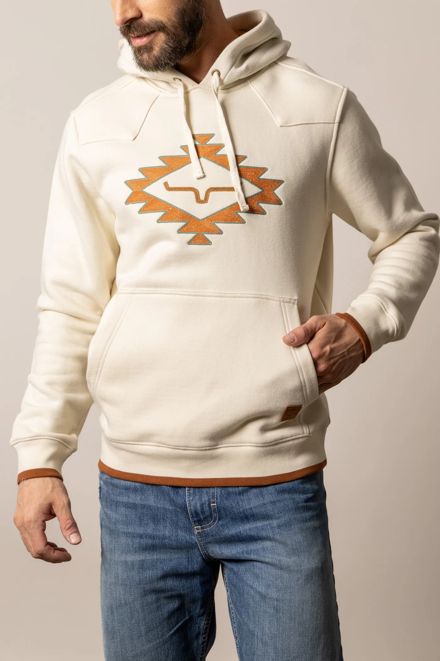 Kimes Ranch Men's Berger Hoodie weis-western-wear