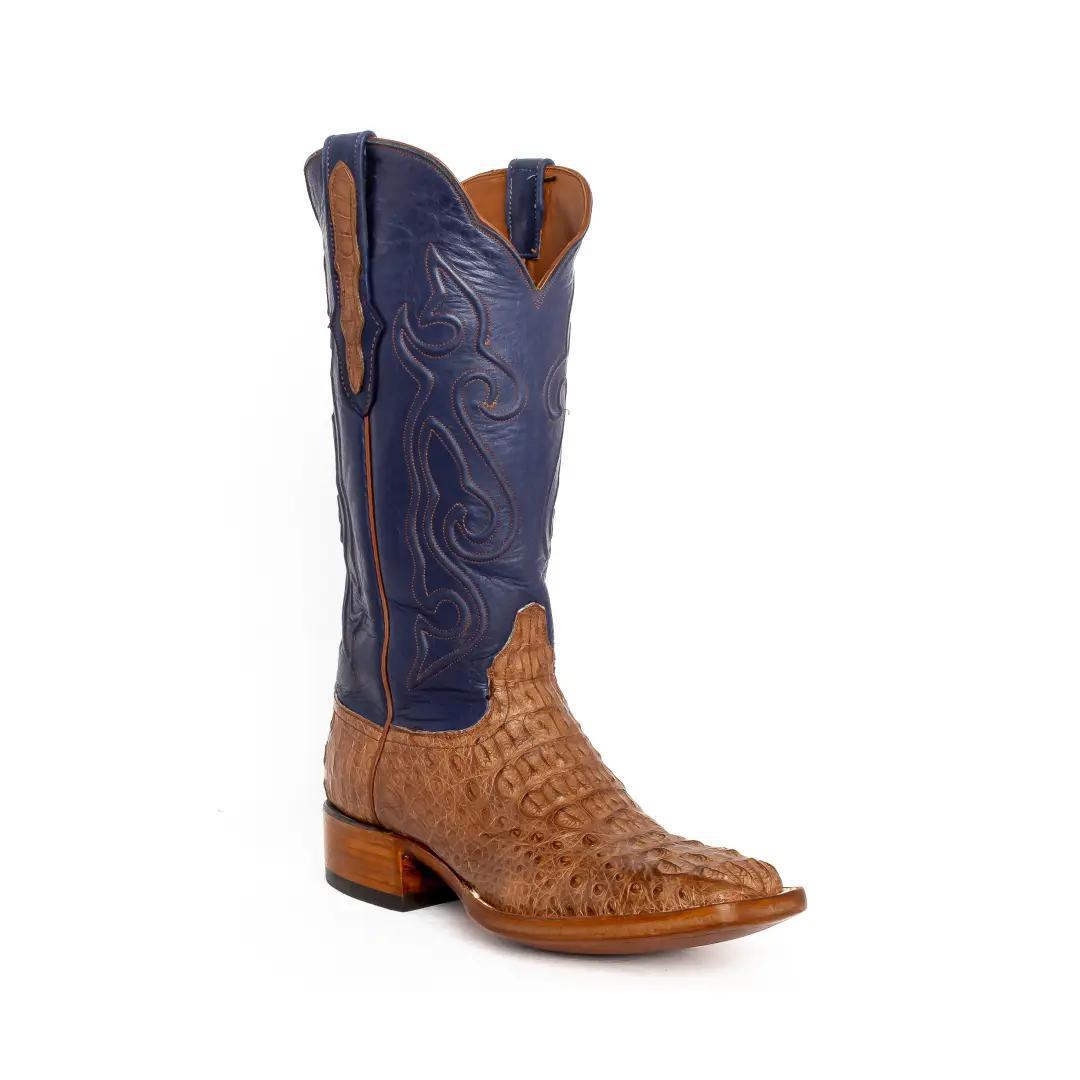 Black Jack Women's Cowboy Boots 13" Exotic Caiman Belly 3764-01