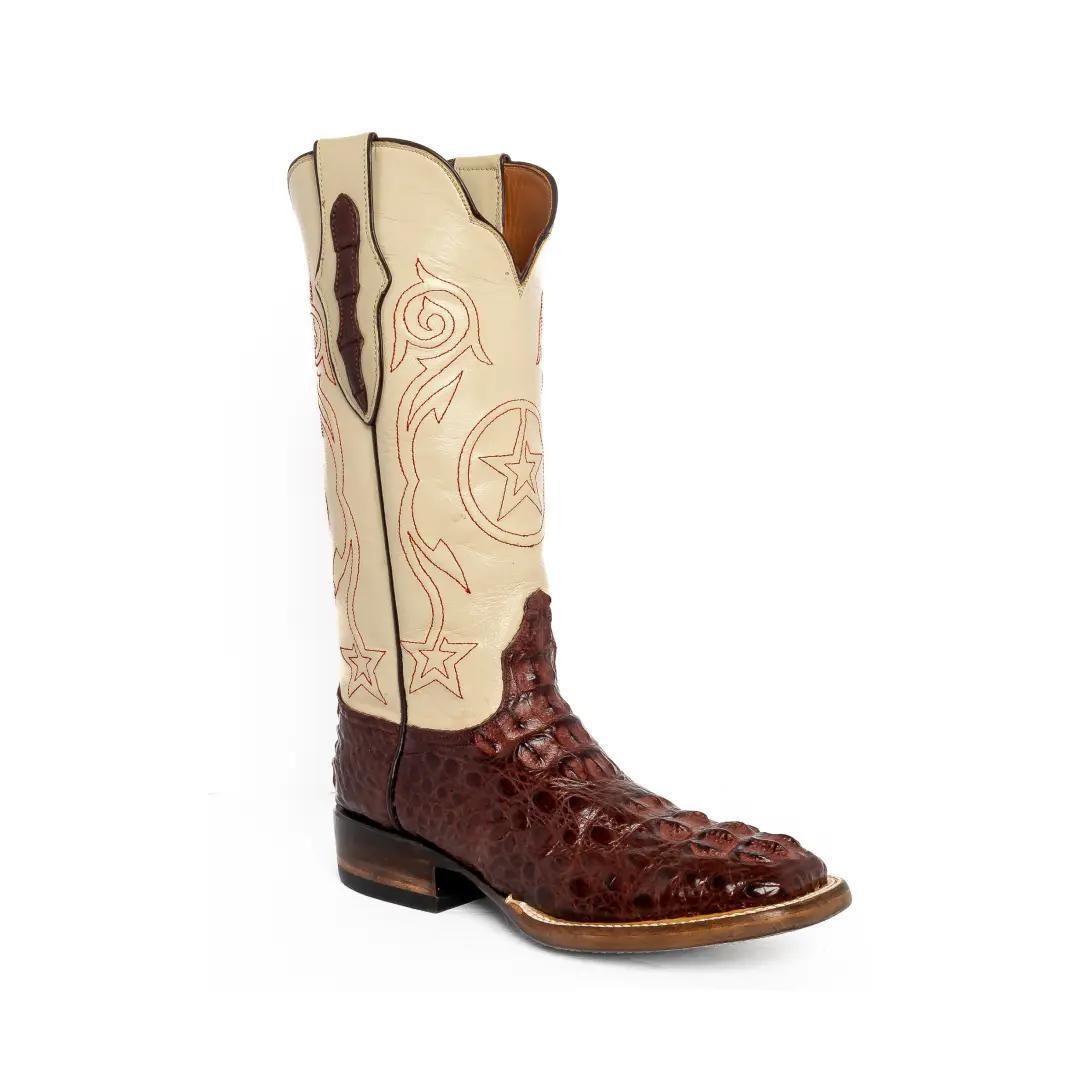 Black Jack Women's Cowboy Boots 13" Exotic Caiman Hornback 3763-01