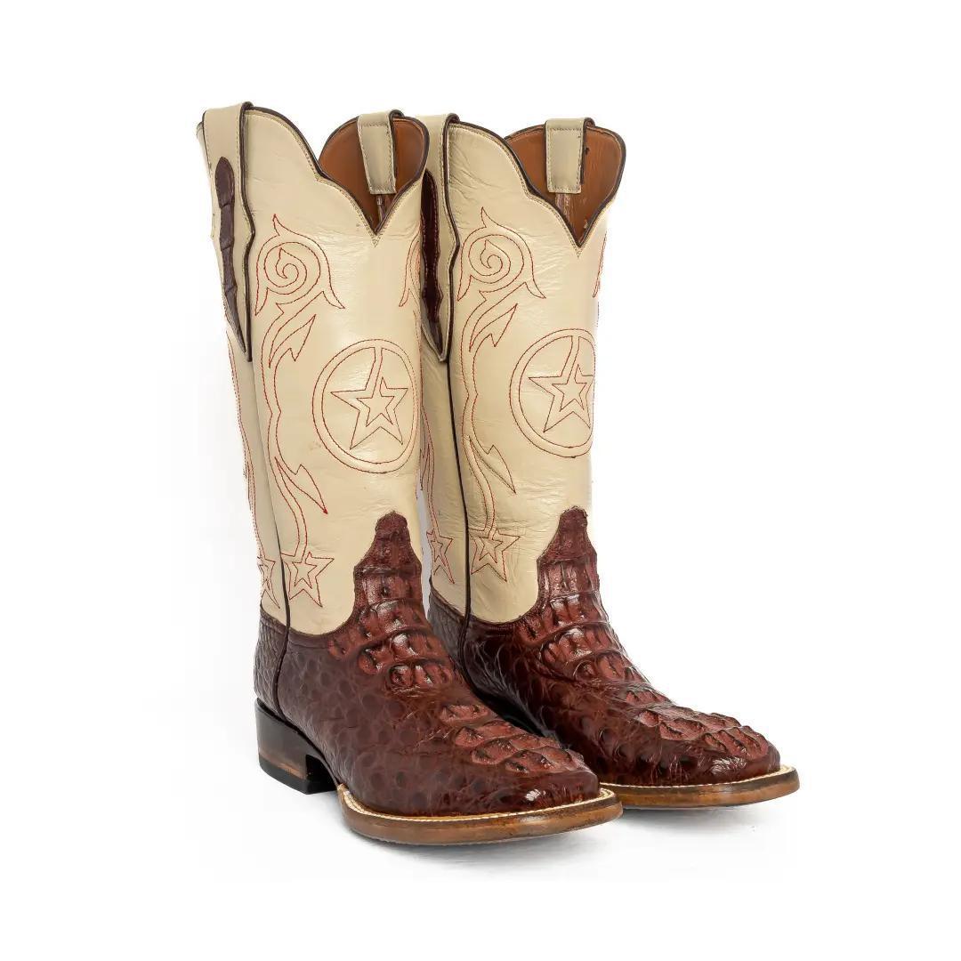 Black Jack Women's Cowboy Boots 13" Exotic Caiman Hornback 3763-01