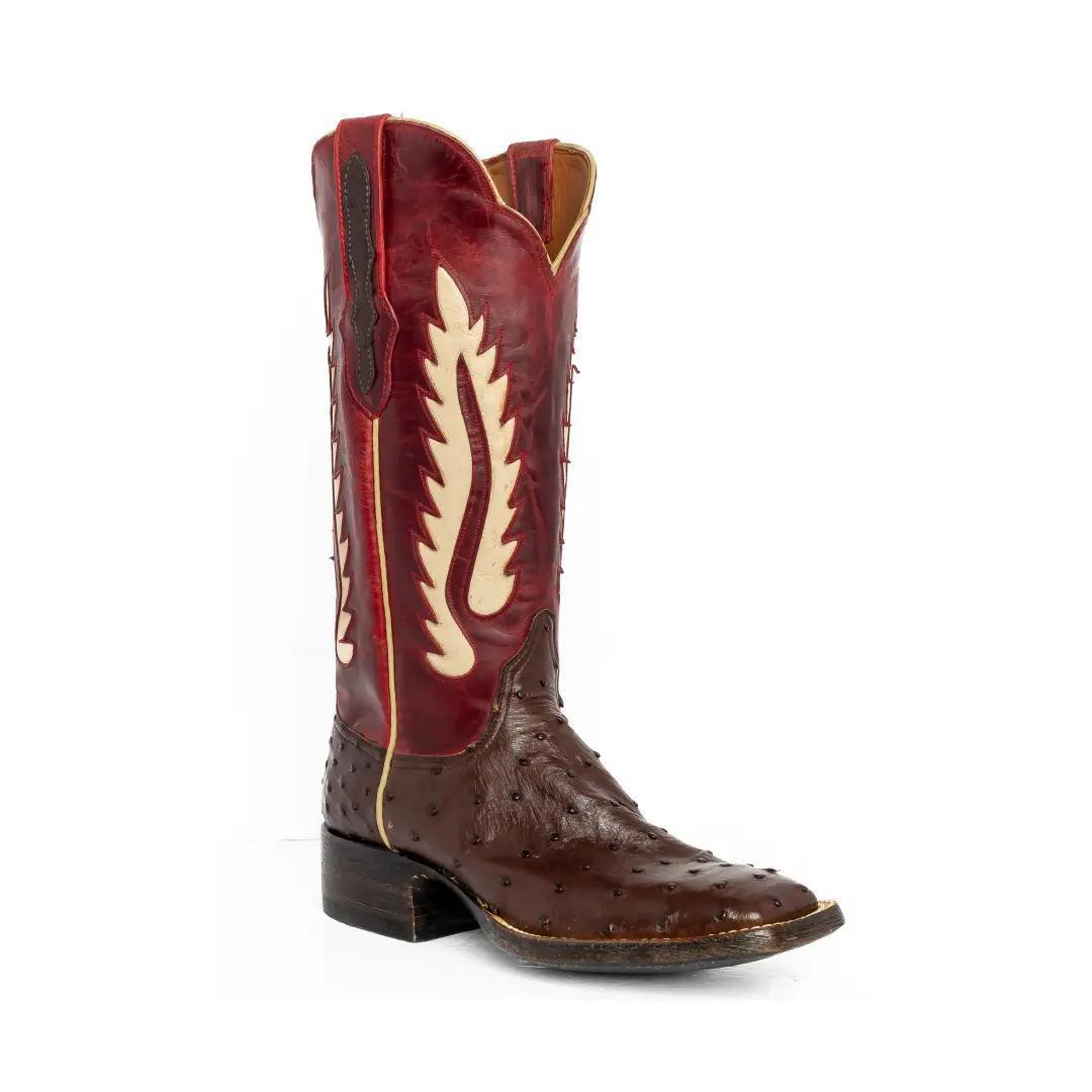 Black Jack Women's Cowboy Boots 13" Full Quill Ostrich 3762-01