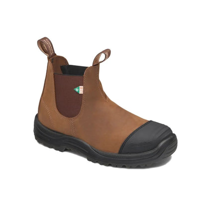 Blundstone Work Boots CSA Steel Toe Rubber Toe Cap 169