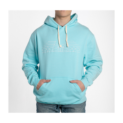 Baredown Bootstitch Aqua Hoodie
