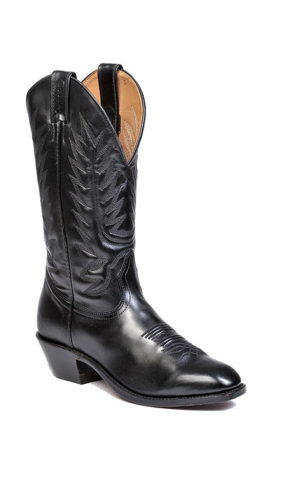 Boulet Men's Cowboy Black Calf Boot
