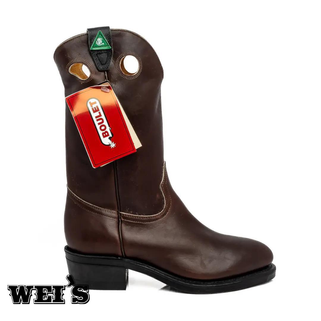 Boulet Men's Cowboy Boot Square Toe - CLEARANCE