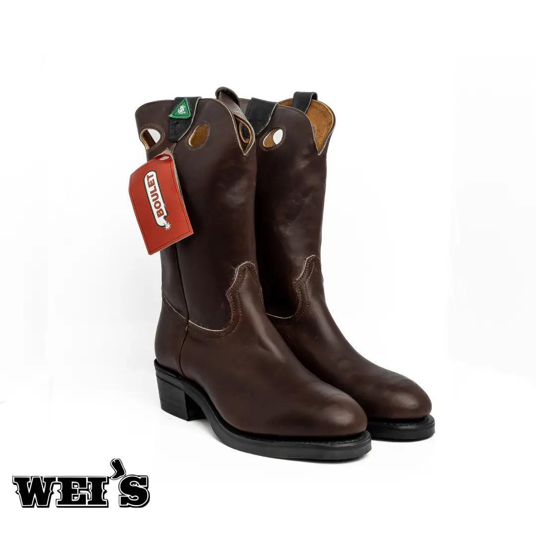 Boulet Men's Cowboy Boot Square Toe 8118 - CLEARANCE – Wei's